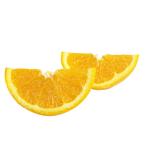 切开的橙子水果实物免抠png素材