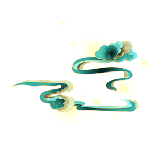 祥云绿色图片大全