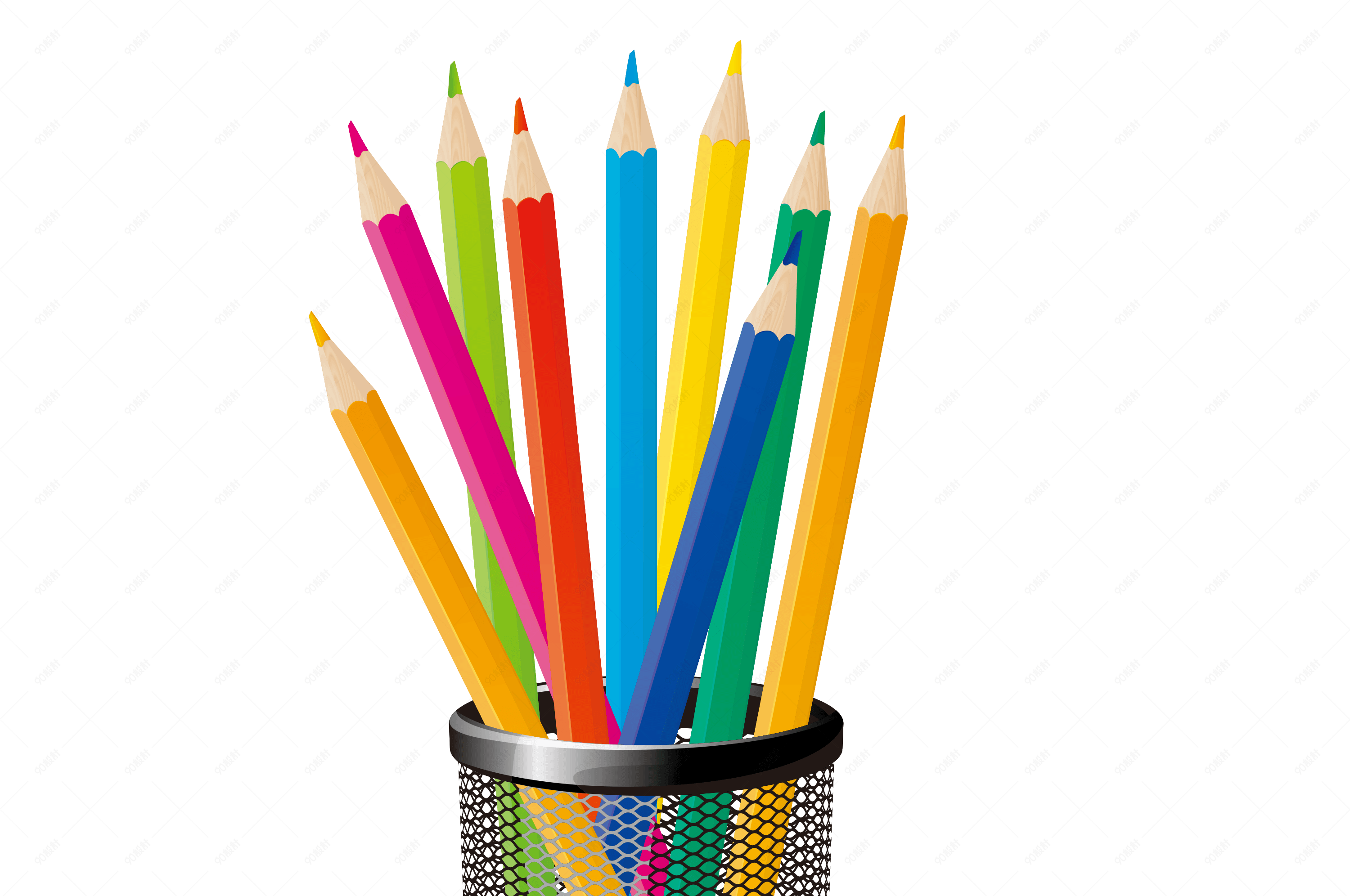 开学季画笔笔筒文具折扣促销活动