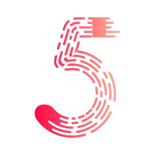 0~9系列数字渐变艺术字体