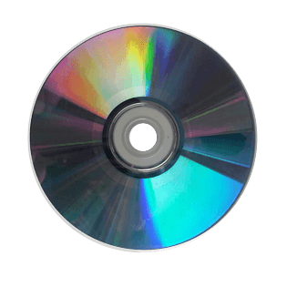 渐变光盘实物免抠png元素