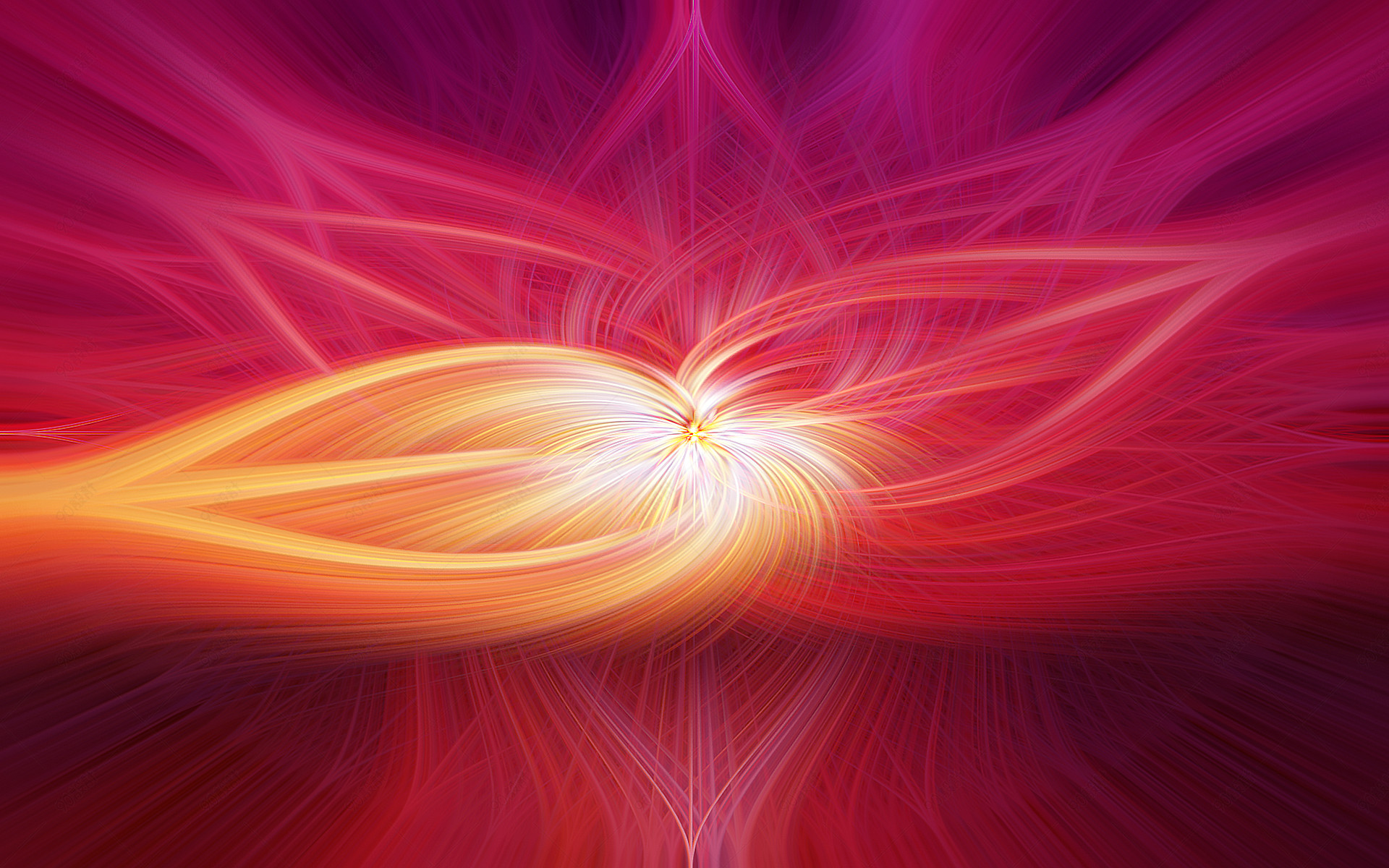 炫光黄紫纹理迷幻背景