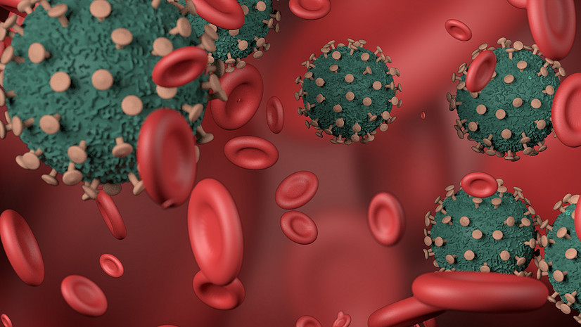 血液里的艾滋病病毒建模