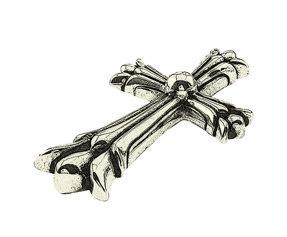 创意手绘素描线稿十字架