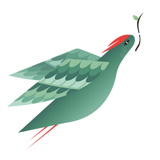 树枝飞鸟图片大全