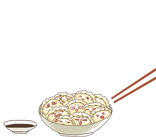 可爱饺子图片大全
