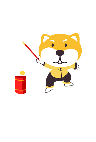 单身狗表情可爱宠物狗卡通动物pngpsd2000*2000狗卡通宠物可爱狗汪星