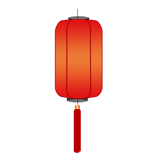 中国风古典红色灯笼