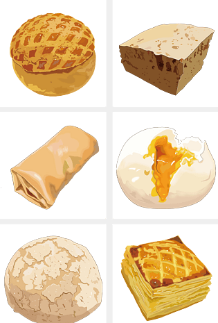 点心png图片大全