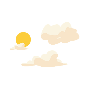 插画白云图片大全