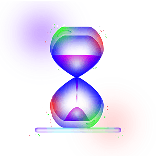 光感时间沙漏素材
