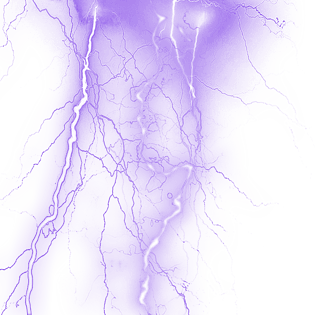 紫色瀑布型闪电设计效果