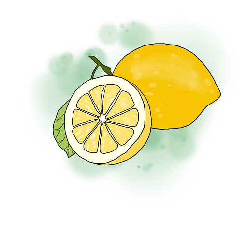 柠檬马克笔画图片