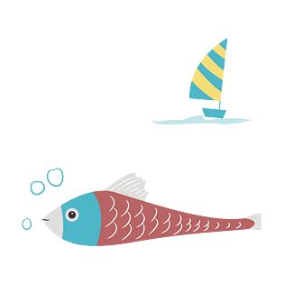 扁平化大海中的鱼