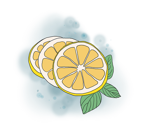 插画pngpsd2000*2000夏日卡通手绘清新柠檬果酱pngpsd2000*2000夏季