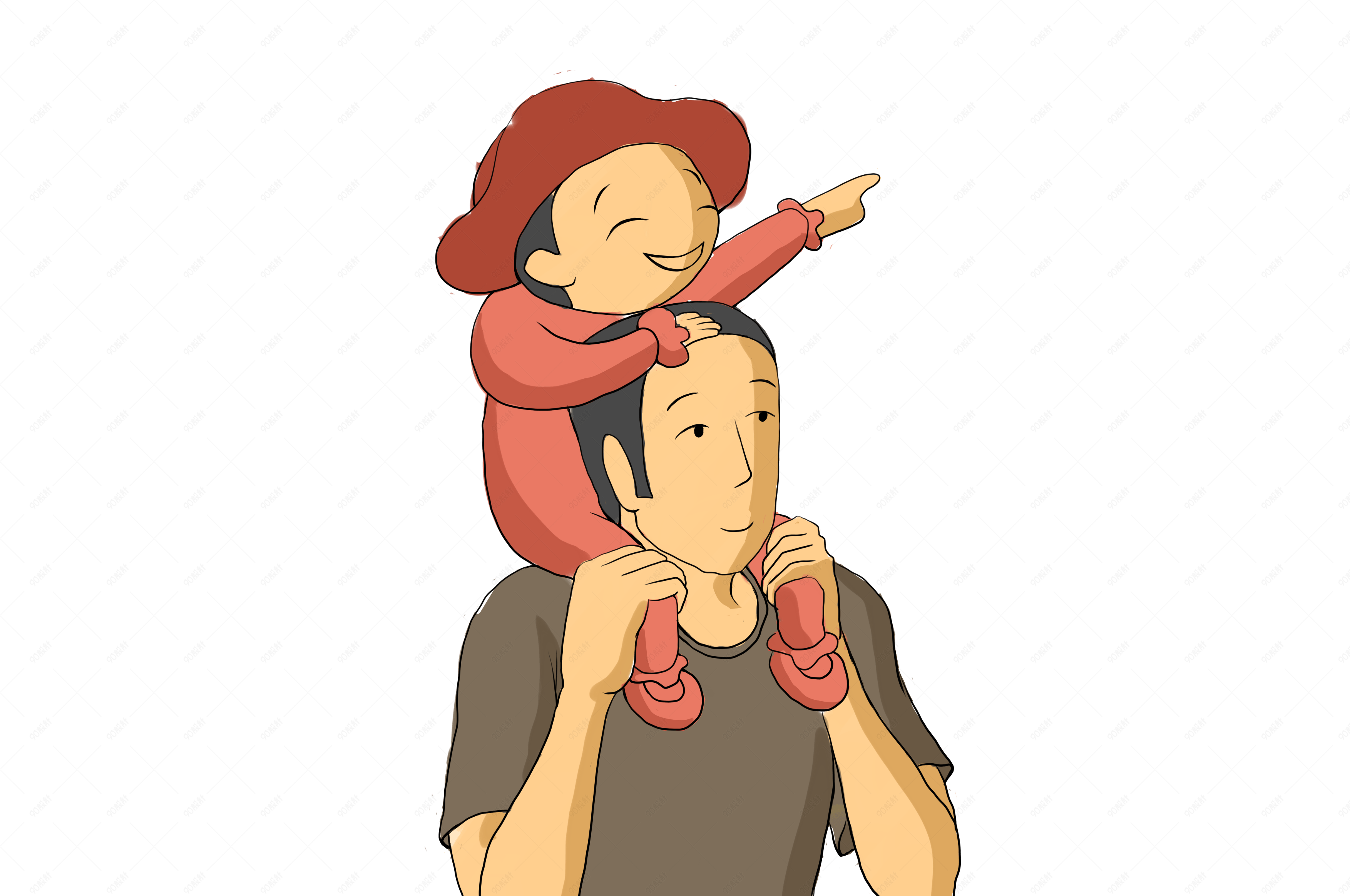 带孩子玩的温柔奶爸