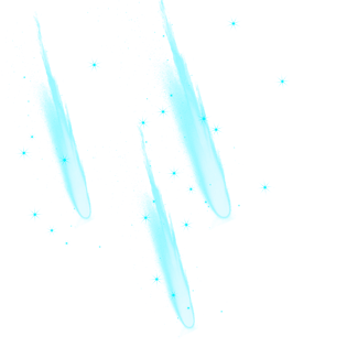 流星设计效果元素