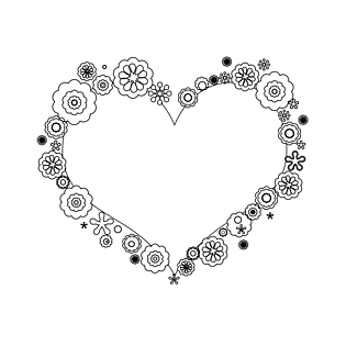 浪漫花边图片大全