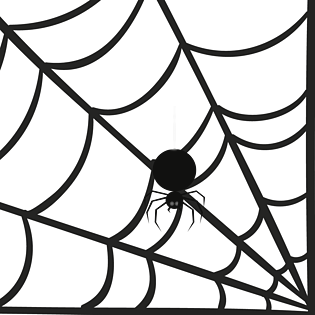 psd2000*2000卡通蜘蛛网蜘蛛丝元素pngpsd2000*2000卡通恐怖蜘蛛网矢