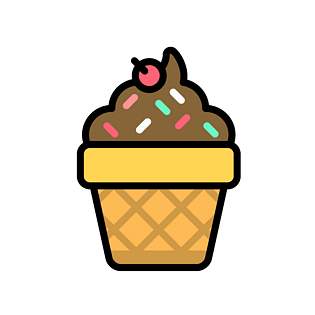 甜筒免扣卡通素材