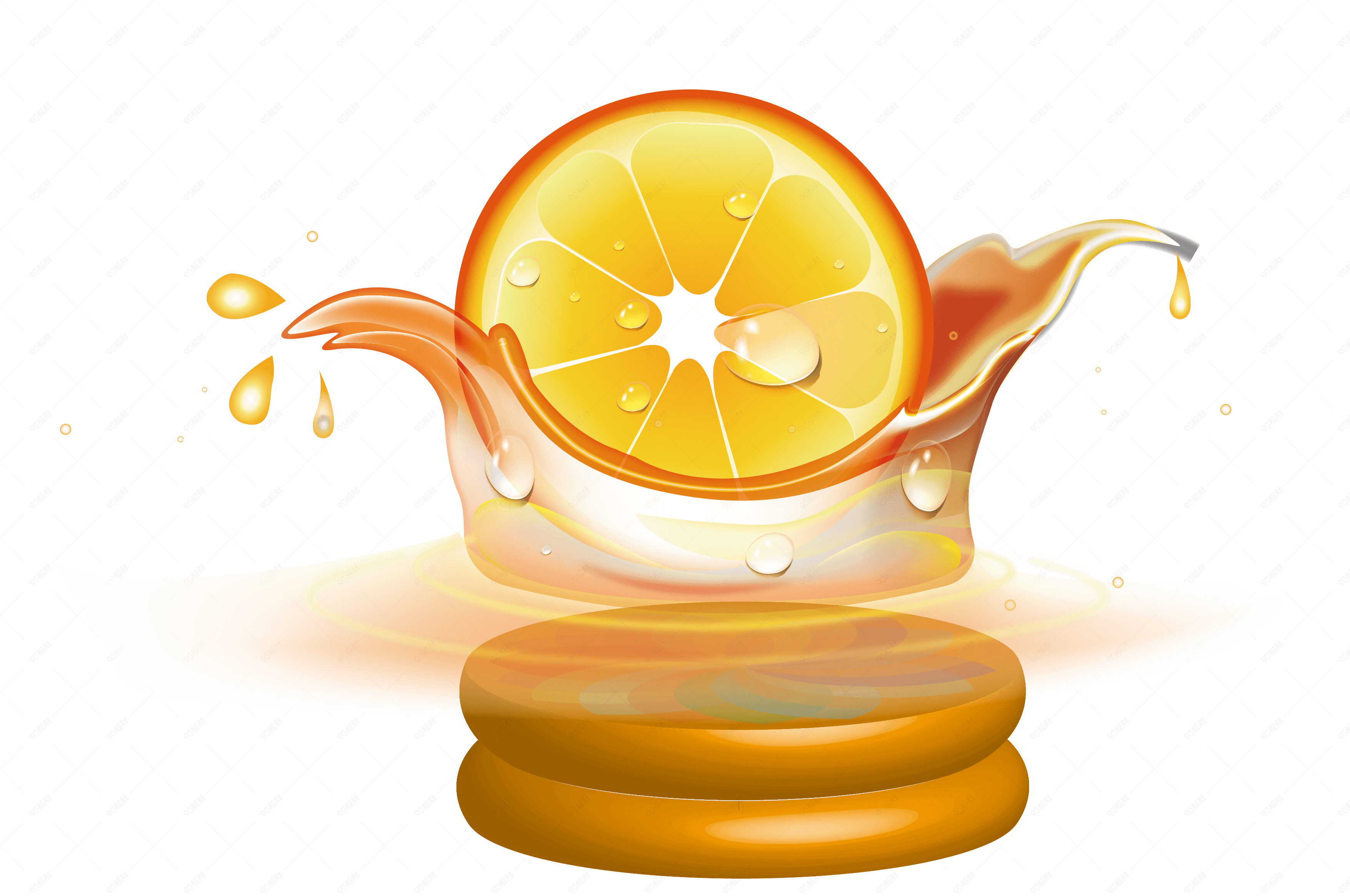 创意夏季的柠檬水果【免抠元素png】-90设计网