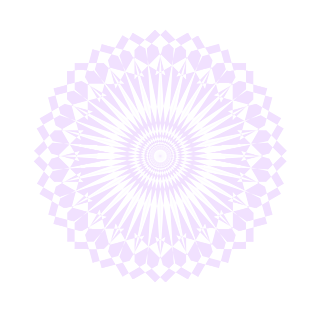 紫色圆圈复古图形png素材