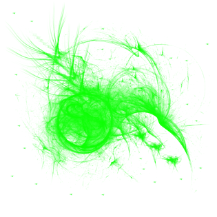 绿色特效炫光元素