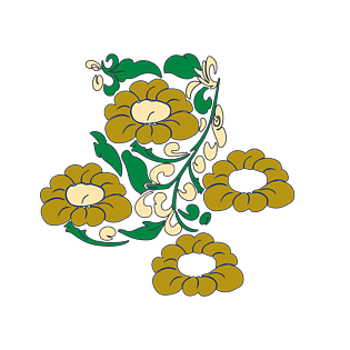 手绘植物花纹图片大全