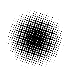 水彩黑色圆点泼墨