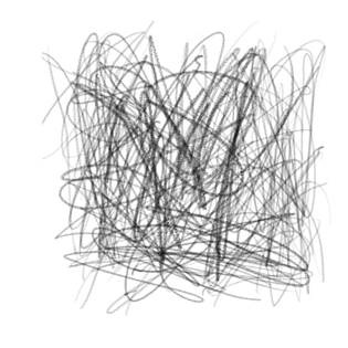 乱如发丝的艺术品