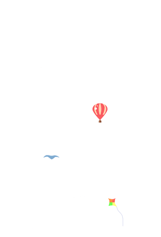 儿童节蓝色平面游戏背景设计png