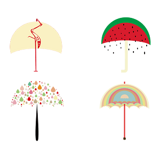 雨伞的联想创意图片图片