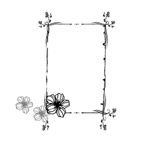 黑色花纹图片大全