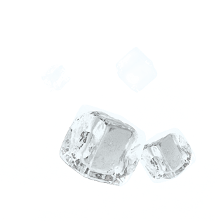 清新冰块冰晶元素