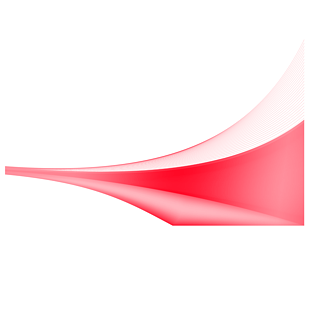 简约创意红色线条