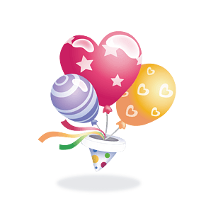 手绘彩色气球图片大全