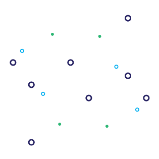 小圈圈设计孟菲斯装饰图案png