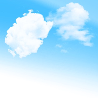 蓝天元素图片大全