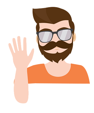 父亲节快乐手绘父亲形象头像