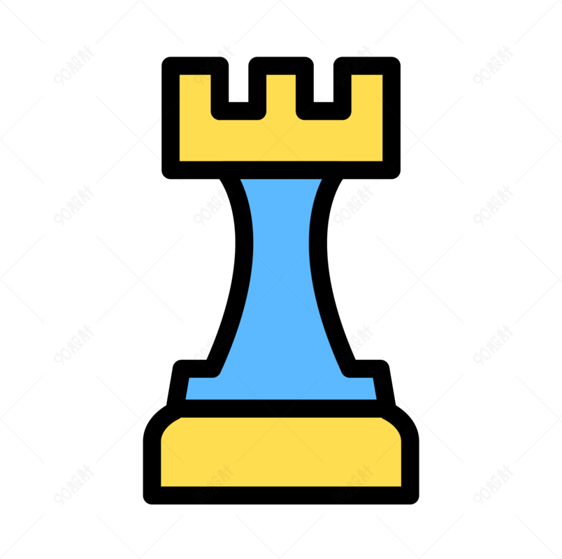 儿童节玩具国际象棋矢量图