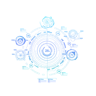 抽象科技数码标题