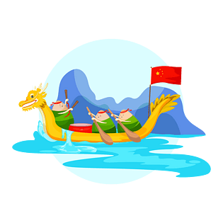 pngpsd2000*2000端午节卡通龙舟龙船矢量图pngpsd2000*2000端午节赛