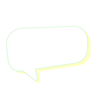 矢量卡通扁平化白色气泡边框