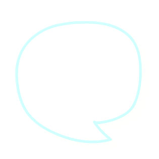 矢量卡通扁平化白色简约气泡