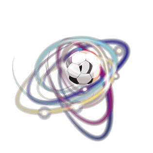 炫光光效pngpsd2000*2000燃烧足球激情世界杯pngpsd2000*2000炫酷飞射