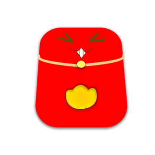 618电商卡通风格红包png下载