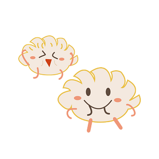 可爱饺子图片大全