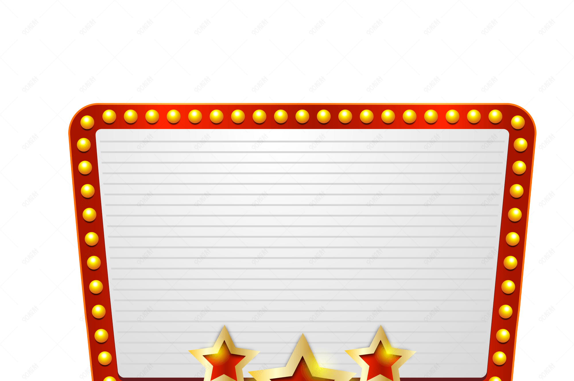 618边框霓虹灯光荧光灯