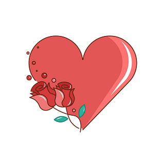 玫瑰爱心图片大全