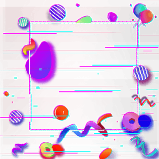 抖音风格电商装饰免抠素材